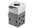 Festo 4/2, Monostable Mechanical Valve SVS Series, G 1/8, G 1/8, 10192
