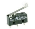Micro Switch, DB, 6A, 1CO, 1.5N, Roller Lever