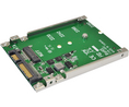 M.2 NGFF-zu-SATA Konverter mit 2.5" Rahmen, 6 Gbps