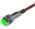 LED Indicator Green 5mm 28V 15mA