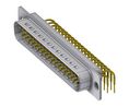 D-Sub Connector, Plug, DC-37, PCB Pins