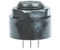 80dB Panel Mount Continuous Internal Piezo Buzzer, 42.5 x 33mm, 6V dc Min, 28V dc Max
