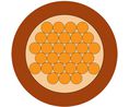 Stranded Wire PVC 1.5mm² Copper Brown 100m