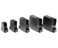 Capot D-Sub en plastique, DC-37, Polycarbonate / ABS
