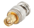 RF Adapter, Straight, SMA Plug - BNC Plug, 50Ohm