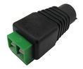DC Power Connector, Socket, Straight, 2.1x5.5x10mm