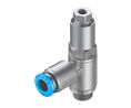Gesteuertes Rückschlagventil, 1400L/min, G1/8", Gewindebuchse / QS-6, 10bar