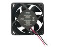Axiale ventilator zonder borstel DC 60x60x25mm 12V 34.88m³/h IP44