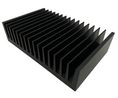 Heat Sink Black Anodised 0.53W/°C 200x160x40mm