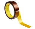 Polyimide Film Tape, 25.4mm x 33m, Gold, 2.2N/cm