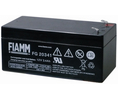 Ladattava akku, Lyijyakku, 12V, 3.4Ah, Lattaliitin, 4.8mm