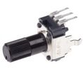 Alpine 10kOhm Rotary Potentiometer 1-Gang Through Hole, RK09K1130081