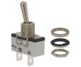 Toggle Switch, Panel Mount, On-Off, SPDT, Solder Lug Terminal, 250V ac
