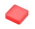Schalterkappe Vierkant Rot Taktile Taster, Serie PHAP5-50, Apem