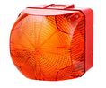 Xenon Signal Beacon AC 240V 75mA 108mm Orange IP66 / IK09 Plug-In Terminal / Screw Terminal QFS