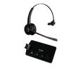 NC Headset with Docking Station, Prime X3, Mono, On-Ear, Wireless / Bluetooth / USB, Black
