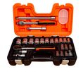 Ratchet Spanner Set, 2-Component, 1/2", 24pcs