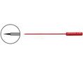 Testsond 1 mm, röd, 155mm, Spänning, Röd