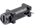 Fuse Holder 5 x 20 mm 100MOhm 250V 10A Black Polyester PCB