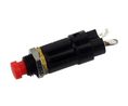Pushbutton Switch Momentary Function 1NO Panel Mount Black