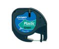 Label Tape, D1, Plastic, 12mm x 4m, Green