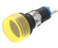 Indicator Actuator, Yellow, EAO 18 Series