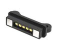 Magnetic Pogo Connector, Socket, 5 Pozīcijas