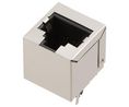Modular Connector, Jack, RJ45, CAT6, Straight, Positions - 8, Contacts - 8, Unshielded, Pack of 5 pieces