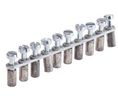 BJM Series Jumper Bar for Use with DIN Rail Terminal Blocks