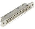 ERNI 32 Way 2.54mm Pitch Class C2, 2 Row, Straight DIN 41612 Connector, Socket
