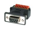 D-Sub-Adapter, Klemmenblock - D-Sub-Buchse, 9-polig