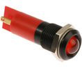 Red Panel Mount Indicator, 240V ac, 14.5mm Mounting Hole Size, Solder Tab Termination, IP40