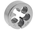 Thread Die, M12 x 1mm Pitch, 1.31in od, M12 x 1