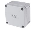 Spelsberg TK Series Grey Polystyrene Enclosure, IP66, Grey Lid, 94 x 94 x 57mm