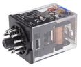 Omron Plug In Power Relay, 24V dc Coil, 10A Switching Current, 3PDT