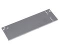 Grey Aluminium Front Panel, 3U, 8HP