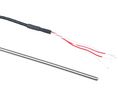 PT100 RTD Sensor, 4mm Dia, 200mm Long, 4 Wire, Probe, Class B +250°C Max