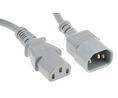 Straight IEC C13 Socket to Straight IEC C14 Plug Power Cord, 1.5m, Kabellengte 1.5m