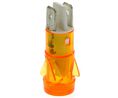 Arcolectric (Bulgin) Ltd 2870 Series Orange Neon Panel Mount Indicator, 230V ac, 12.7mm Mounting Hole Size, Solder Tab 230VAC Solder Tab