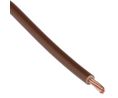 Prysmian 6491X Series Brown 2.5 mm² Hook Up Wire, 7/0.67 mm, 100m, 20145178 Annealed Copper Brown