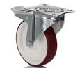 Tente Braked Swivel Castor Wheel, 300kg Capacity, 125mm Wheel