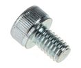 Bright Zinc Plated Steel Hex Socket Cap Screw, DIN 912, M4 x 6mm, Pack of 100 pieces