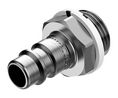 Quick Coupling Plug, G3/8", Brass, Pack of 10 pieces