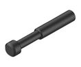 Liitin, Paineilma, Polybuteenitereftalaatti (PBT), 28mm, Ø4 mm, työntöholkki, 10 kappaleen pakkaus