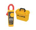 Current Clamp Meter and Hard Tool Case Kit, TRMS, 40kOhm, 500Hz, LCD, 400A