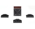 Kabelbinderhalter 2.7mm Schwarz Polyamid 6.6 Packung à 100 Stück