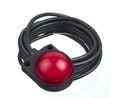 Voyant LED 24V AC / DC Fixe Rouge Câble, 3 m