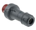 PowerTOP Plus IP67 Red Cable Mount 3P + N + E Industrial Power Plug, Rated At 64A, 400 V