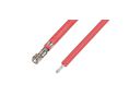 Pre-Crimped Lead, Pico-Blade Female - Bare Ends, 300mm, 26AWG