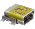 Złącze USB, Gniazdo, Mini USB-B 2.0, Kąt prosty, Pozycje - 5, Opakowanie 5 sztuk